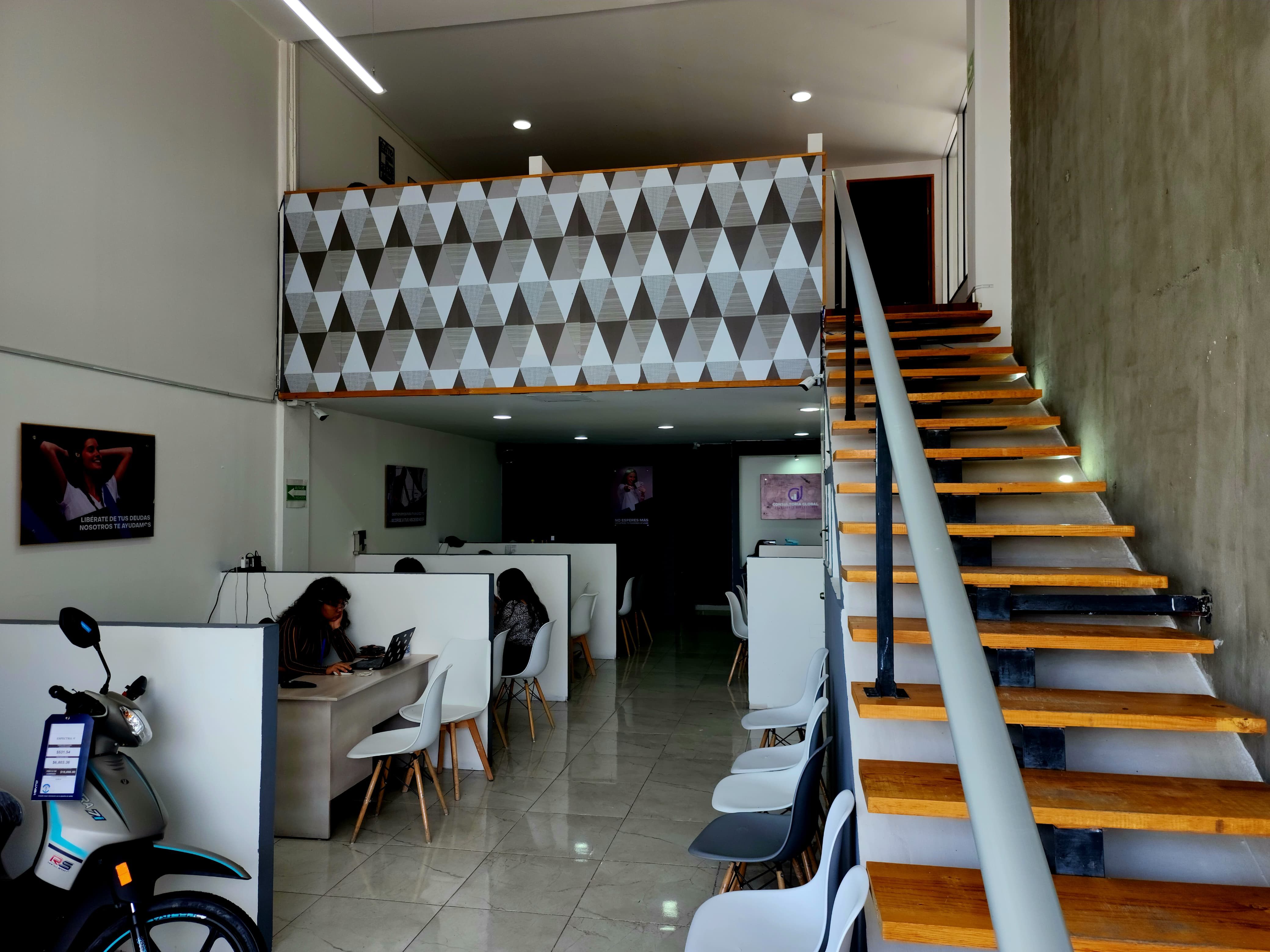 Imagen de una motocicleta